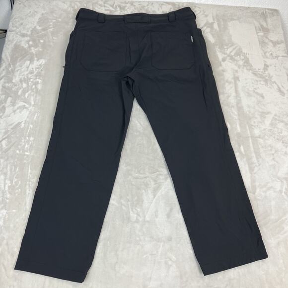 Duluth Flexpedition Pants Mens 40x32 Black Cargo Tech Relaxed Fit Outdoor Hiking - Picture 10 of 12